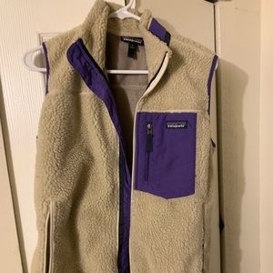 Patagonia fleece vest - Barely worn - size medium